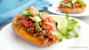 Taco Stuffed Sweet Potatoes