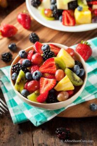 Colorful Honey Lime Fruit Salad