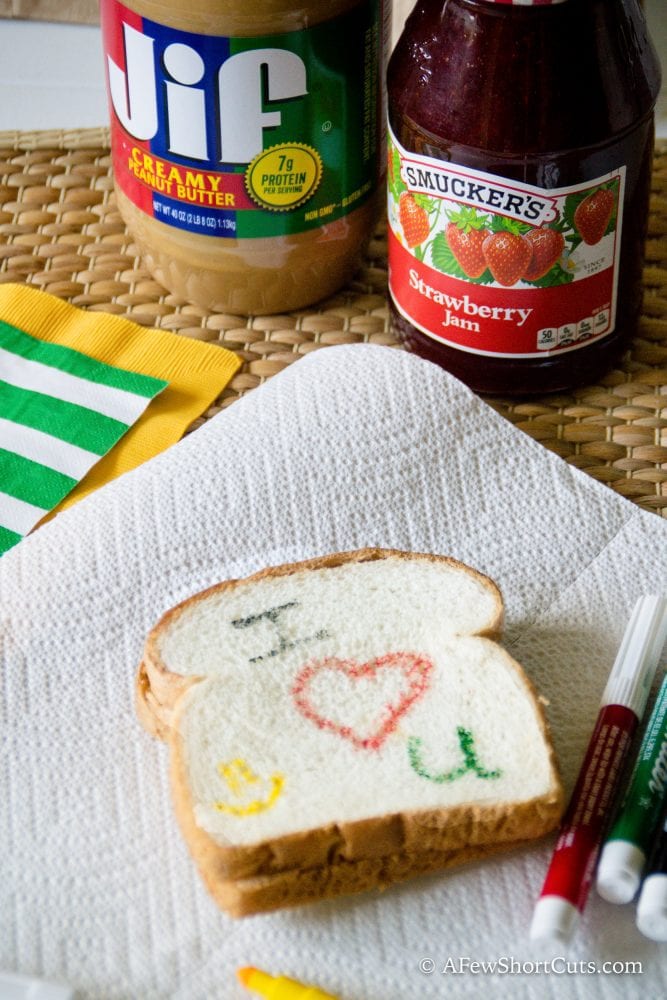 3 Fun Peanut Butter & Jelly Ideas for the Lunch Box A Few Shortcuts
