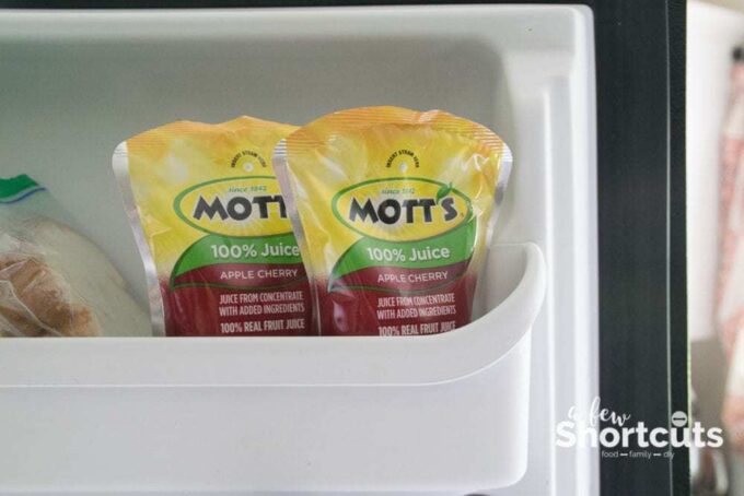 How to Pack Lunch Box Smoothies - A Few Shortcuts