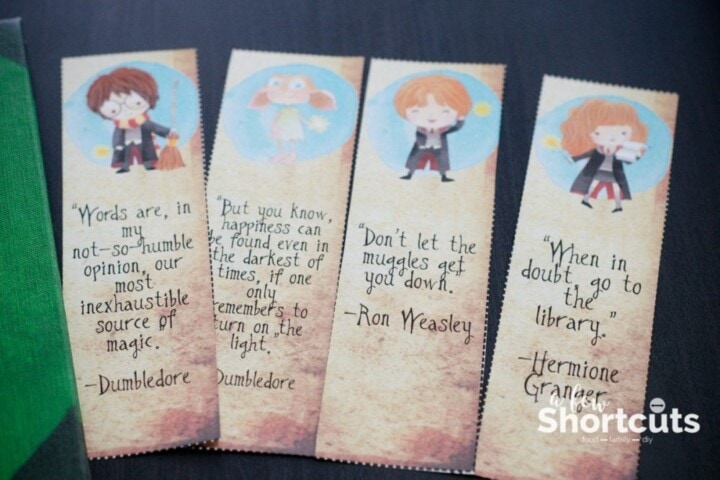 free harry potter printable bookmarks a few shortcuts