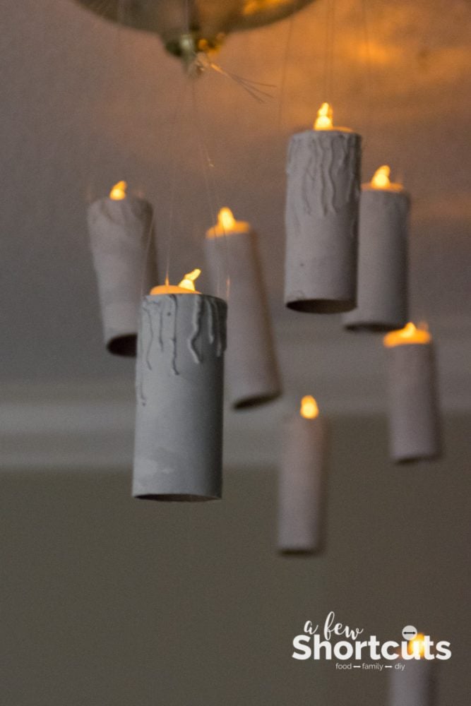 Make your own Harry Potter floating candles, and recreate the