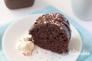 Midnight Chocolate Peppermint Bundt Cake Recipe