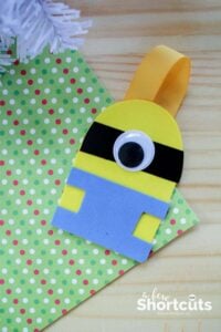 DIY Minion Christmas Ornament Kids Craft & Despicable Me 3 on Blu-Ray and DVD Now