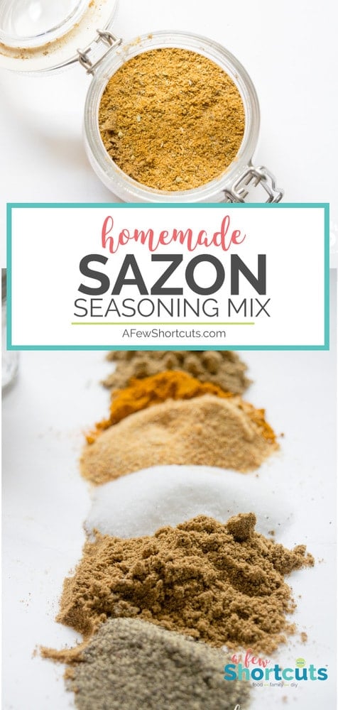 How to Make Homemade Sazon Seasoning Mix - A Few Shortcuts