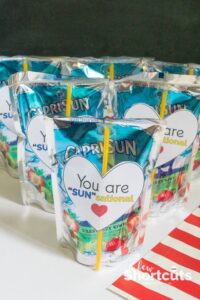 Free Capri Sun Valentines Day Printable & Idea