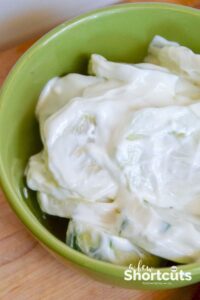 Sour Cream Cucumbers Recipe