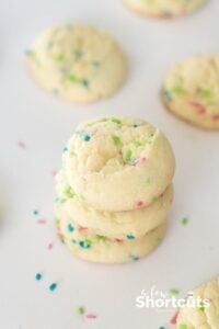 Gluten Free Funfetti Cookies from Scratch