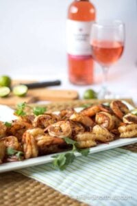 Simple Spicy Key Lime Shrimp Recipe