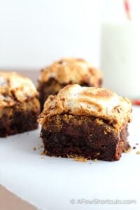 S’mores Brownie Bars Recipe