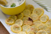 Parmesan Squash Chips Recipe - A Few Shortcuts