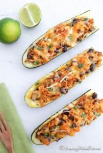 Spicy Zucchini Burrito Boats Recipe