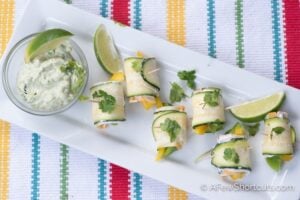 Southwest Zucchini Rolls Recipe