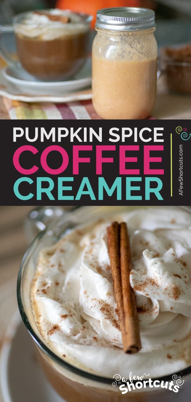 Pumpkin Spice Coffee Creamer Recipe