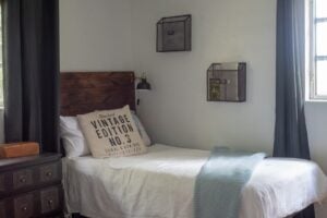 Farmhouse Meets British Bookstore – Girls Room Makeover