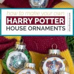 DIY Harry Potter House Ornaments with Printable - A Few Shortcuts