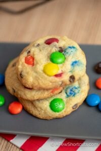 The Best Chocolate Chip M&M Cookies Recipe