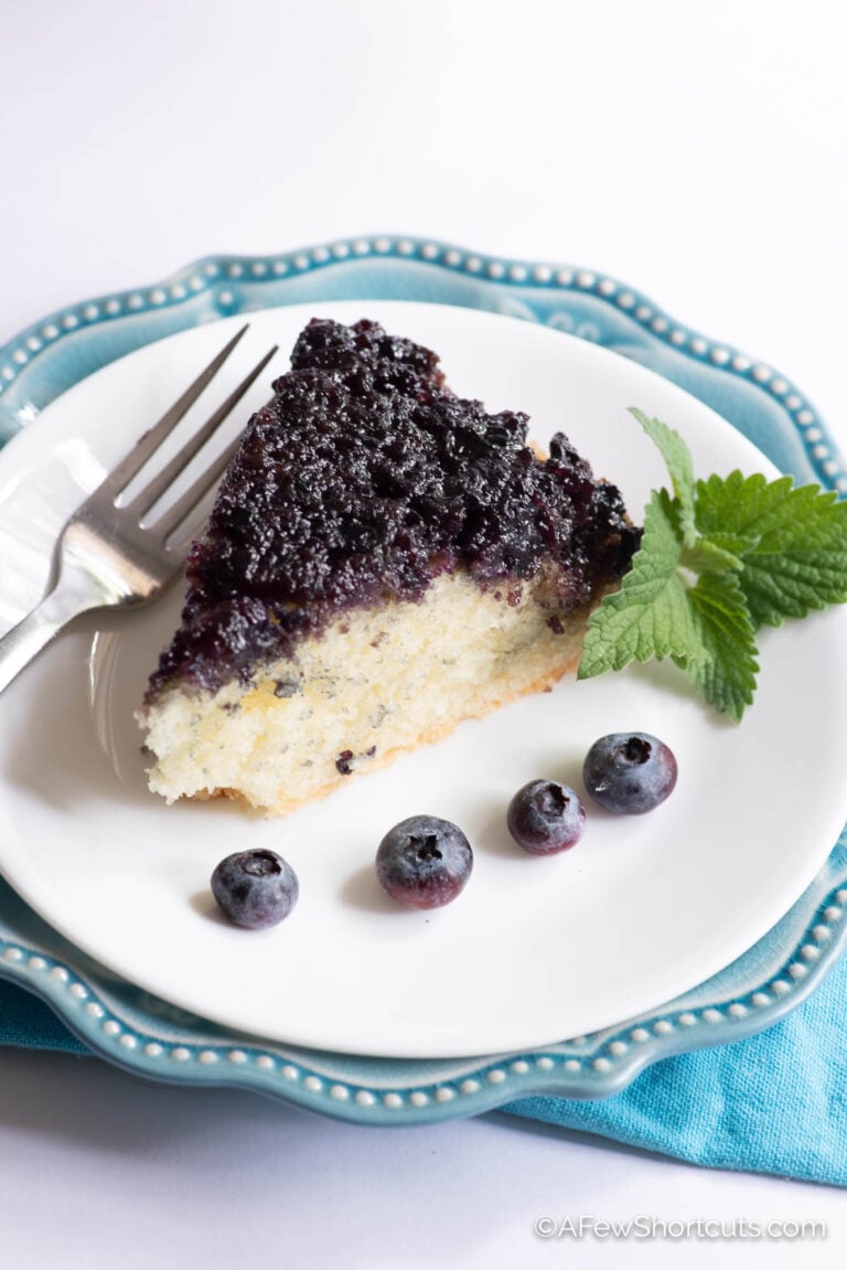 Blueberry Upside Down Cake Recipe