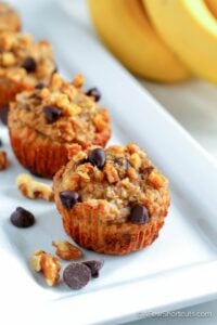 Gluten Free Chunky Monkey Muffins Recipe