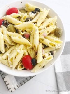 Simple Greek Pasta Salad Recipe