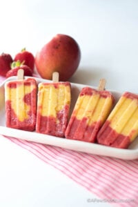 Strawberry Mango Popsicles Recipe