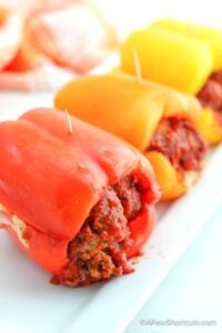Simple Bell Pepper Meatball Subs – KETO & Low Carb