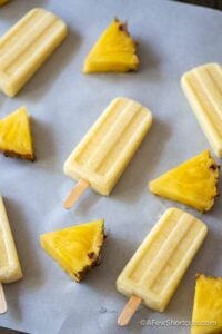 Dole Whip Popsicles Recipe – 2 Ingredients