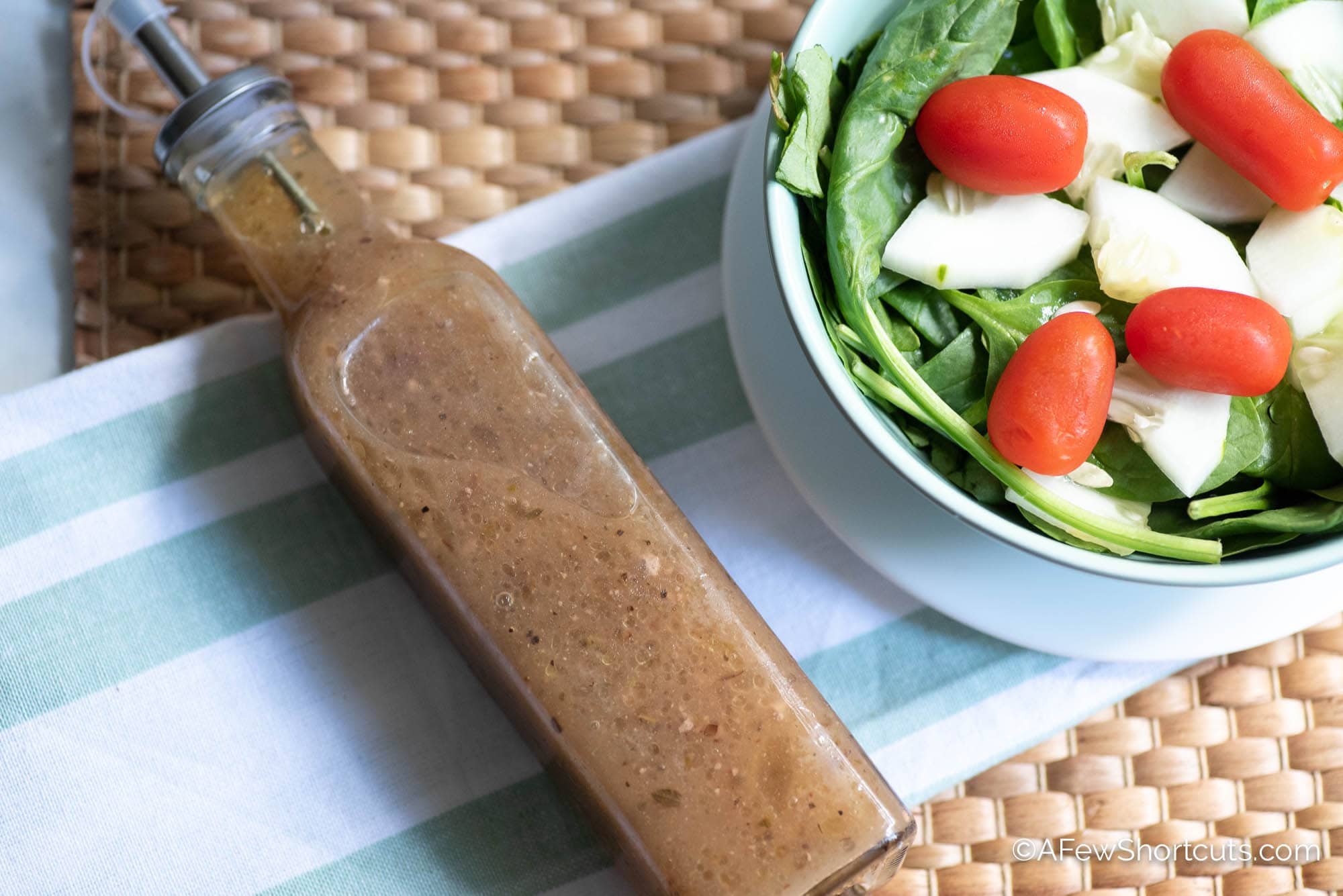 Homemade Greek Salad Dressing Recipe - A Few Shortcuts
