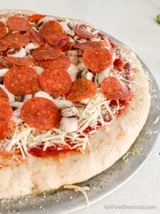 Homemade Pizza Crust Recipe