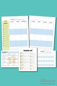 FREE Kids Planner Printable – Fits in Binder!