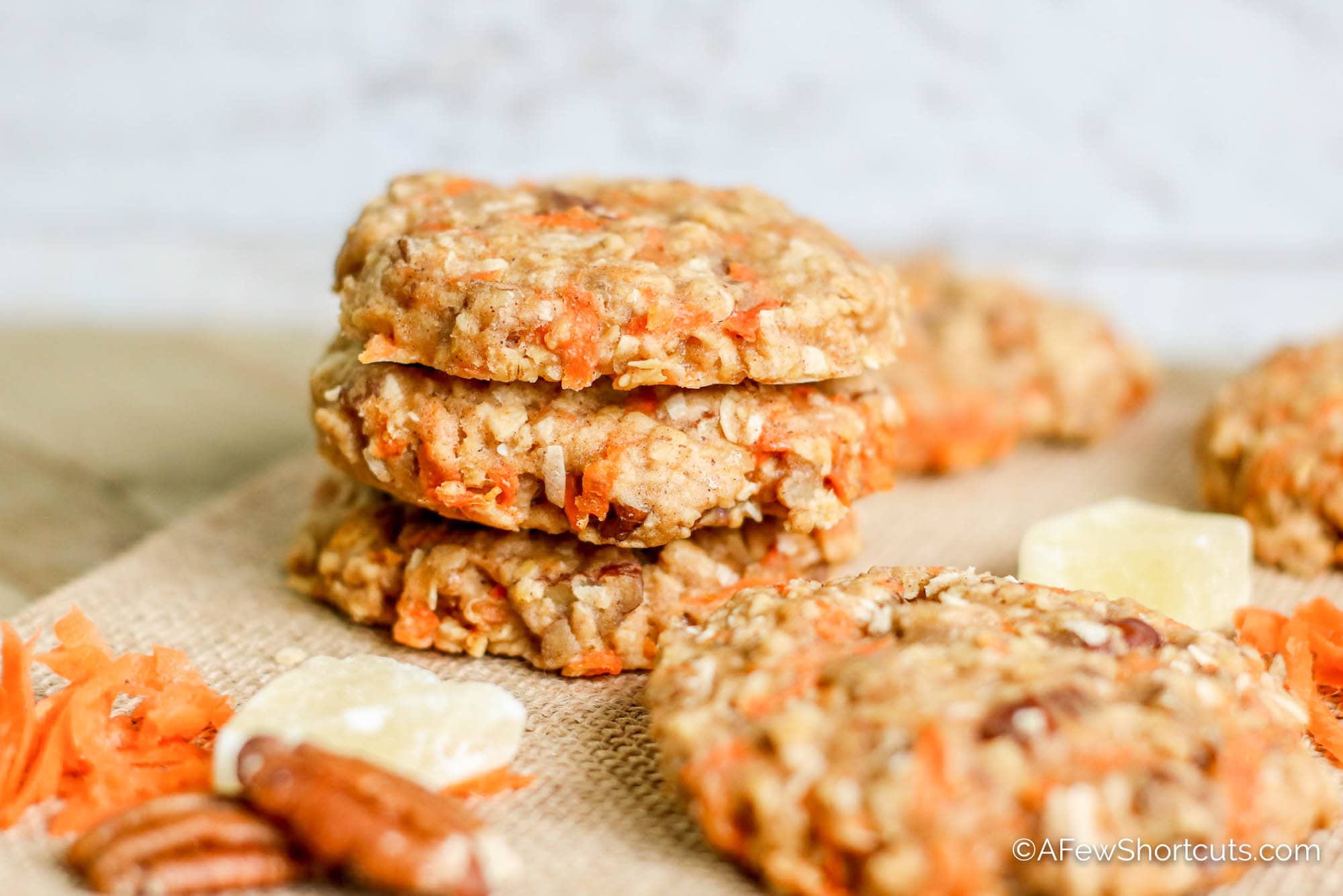 Carrot Cake Breakfast Cookies Recipe A Few Shortcuts