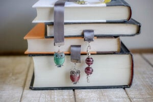 DIY Ribbon Bookmarks with Charms