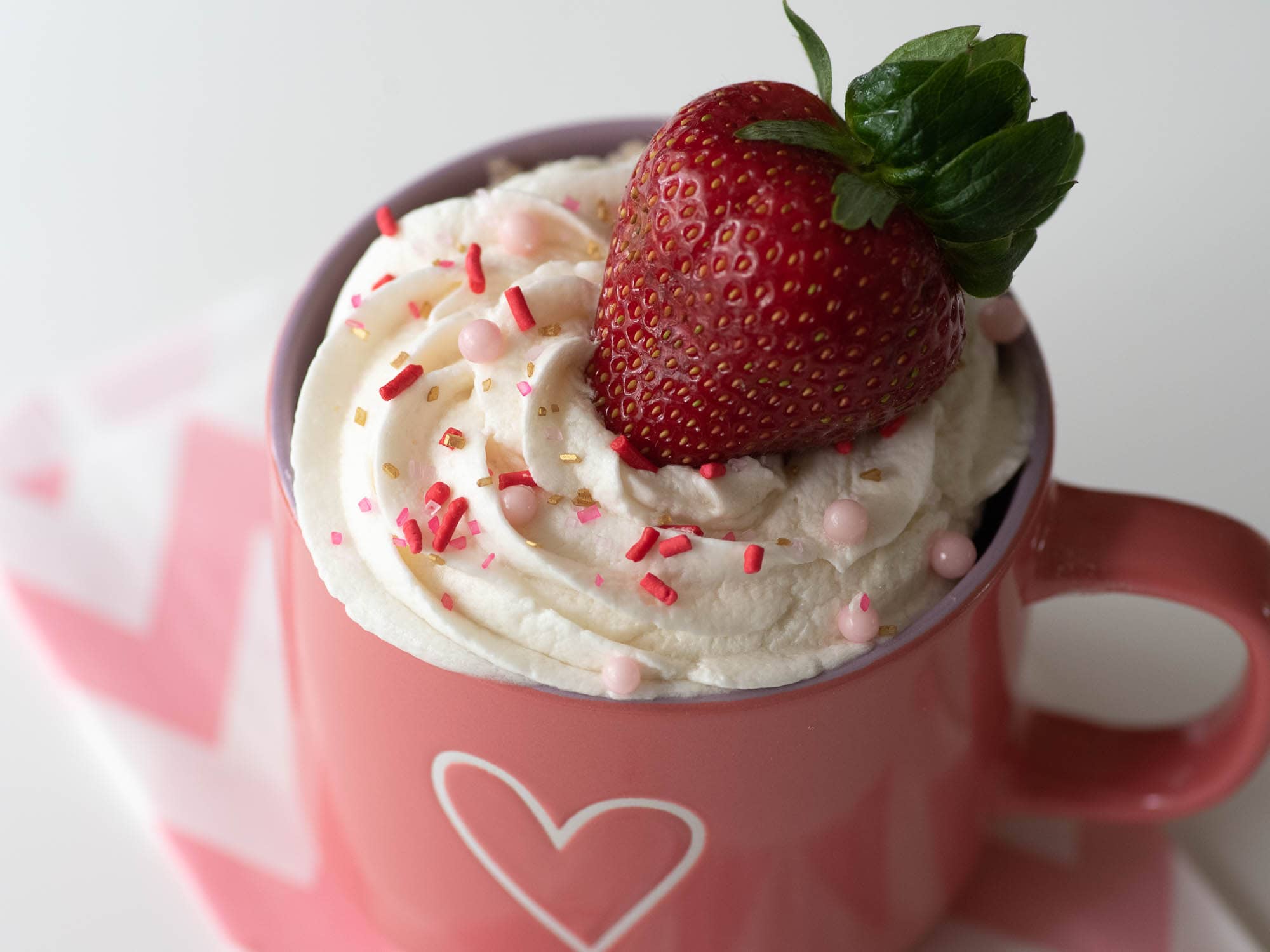 Mug Cake Frosting Small Batch Buttercream Recipe A Few Shortcuts