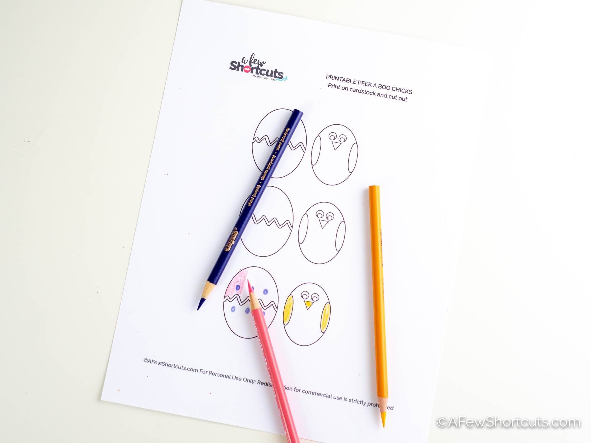 Coloring Page Template