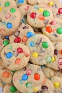 Classic Chewy M&M Cookies Recipe