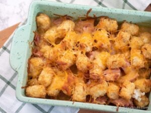 Ham & Tater Tot Casserole Recipe