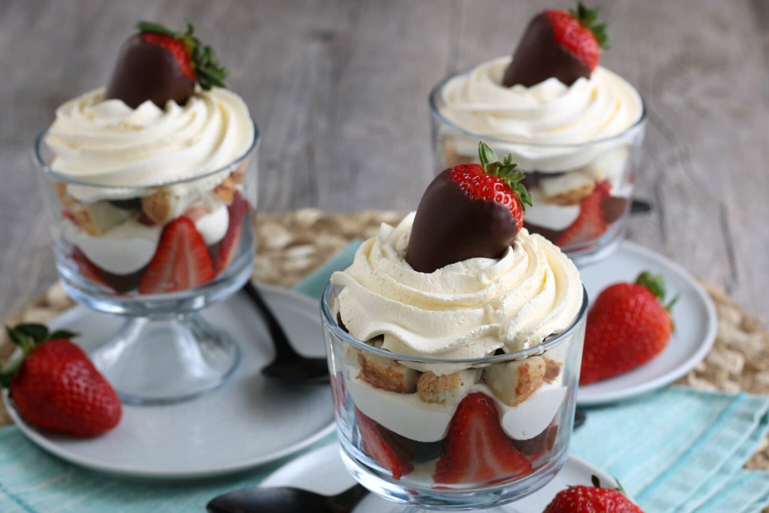 Chocolate Strawberry Trifle Dessert Recipe A Few Shortcuts