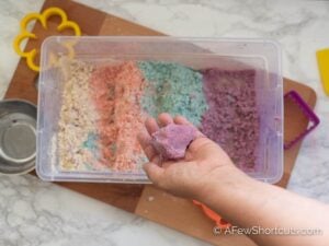 How to Make Moon Dough For Kids