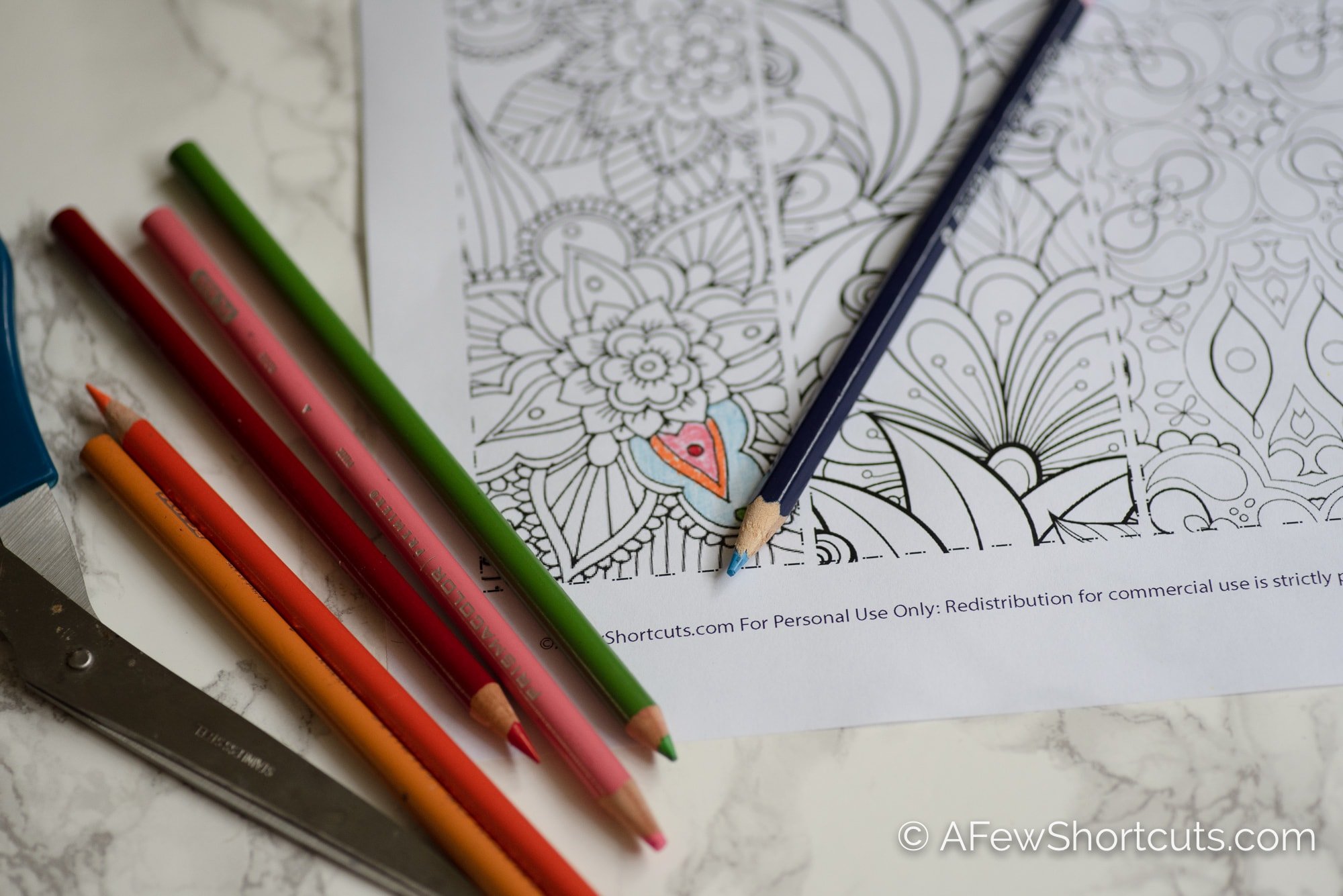 Free Printable Coloring Page Bookmarks