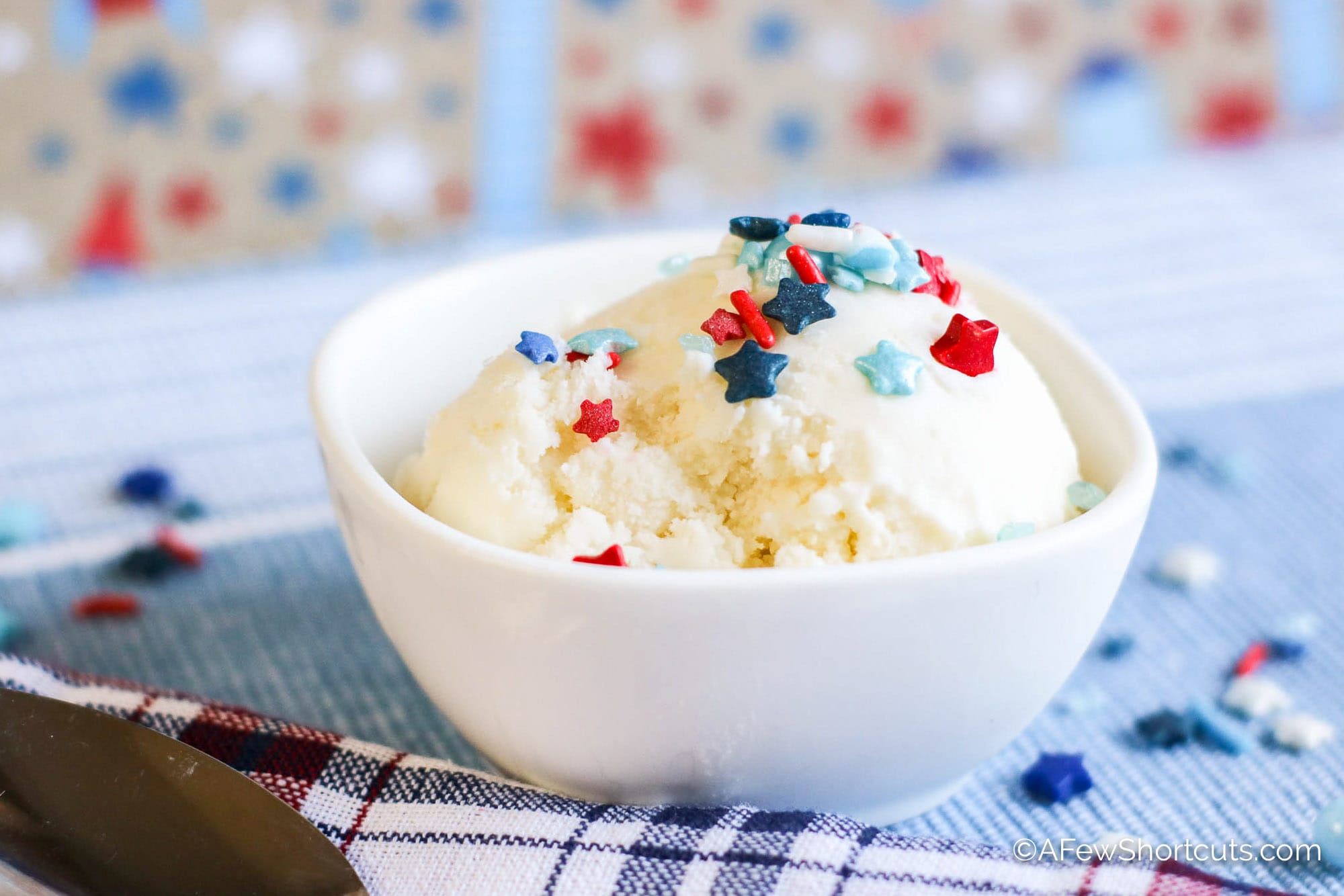 ice cream in a bag with heavy whipping cream