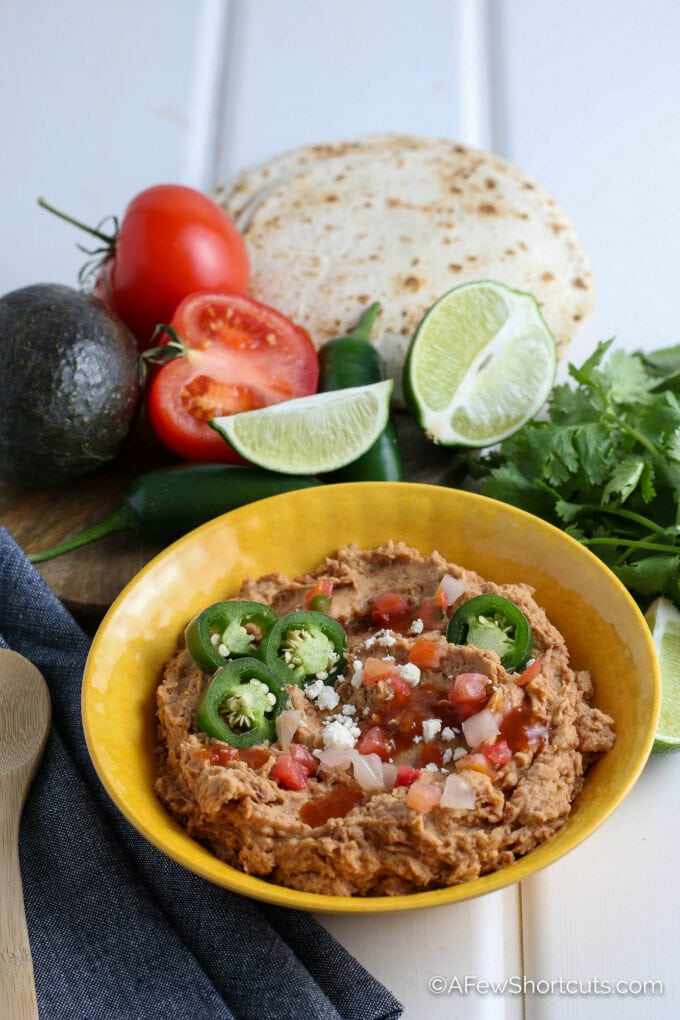 Easy Refried Beans Recipe Better Than Store Bought A Few Shortcuts