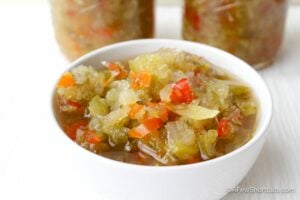 Sweet Pickle Relish Recipe & Simple Canning Directions