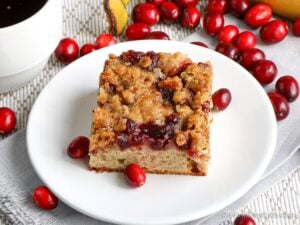 Cranberry Banana Coffee Cake Recipe