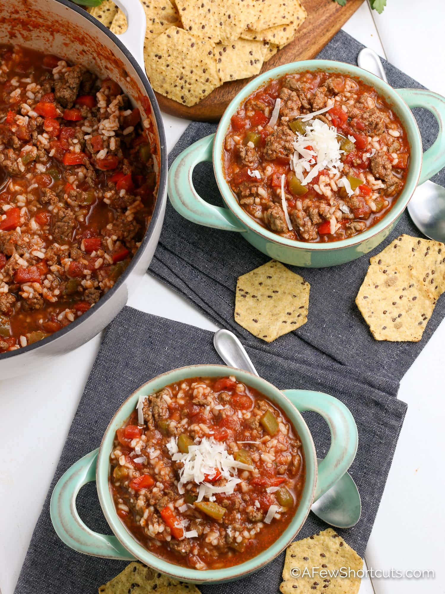 Stuffed Pepper Soup Recipe - A Few Shortcuts