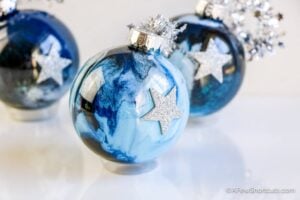How to Make Glitter Ornaments – Galaxy Style