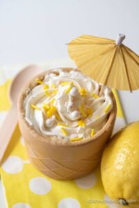 Lemon Mug Cake Recipe