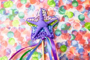 DIY Mermaid Wand Kids Craft