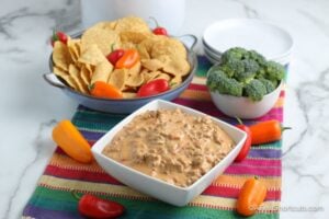 Cheesy Rotel Dip with Beef Recipe