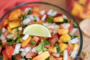 Peach Salsa Recipe – Ready in 10 Minutes