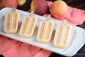 Peaches & Cream Popsicles Recipe